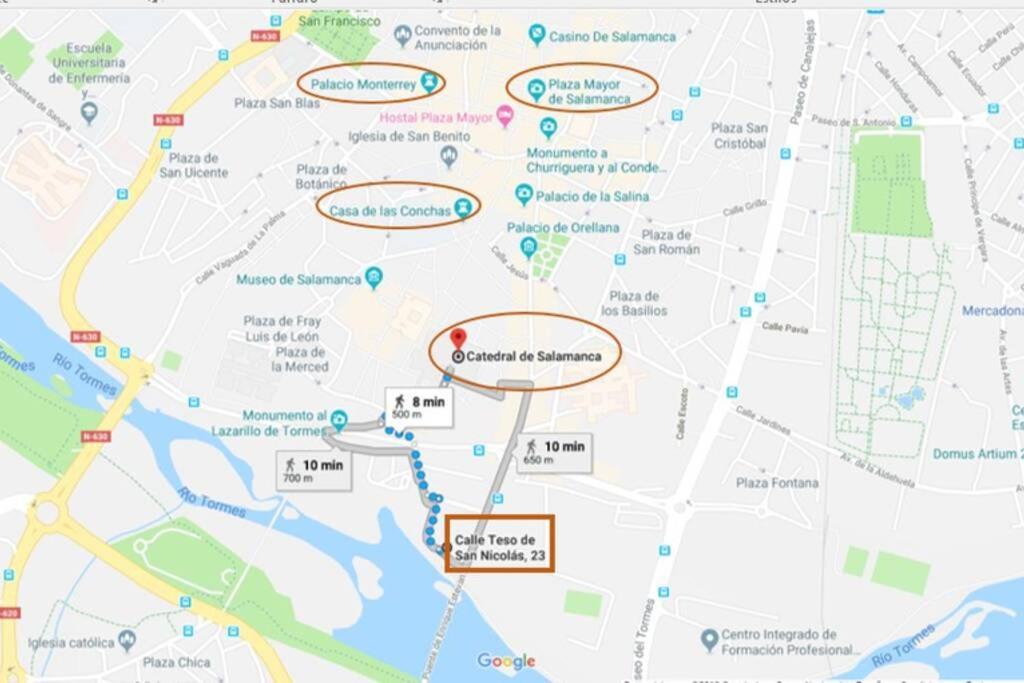 Apartament Duplex Casa Lis-En Pleno Corazon De La Ciudad- Salamanka Zewnętrze zdjęcie